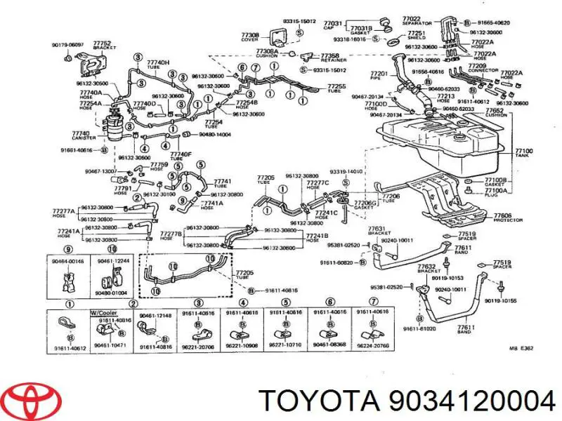 9034120004 Toyota