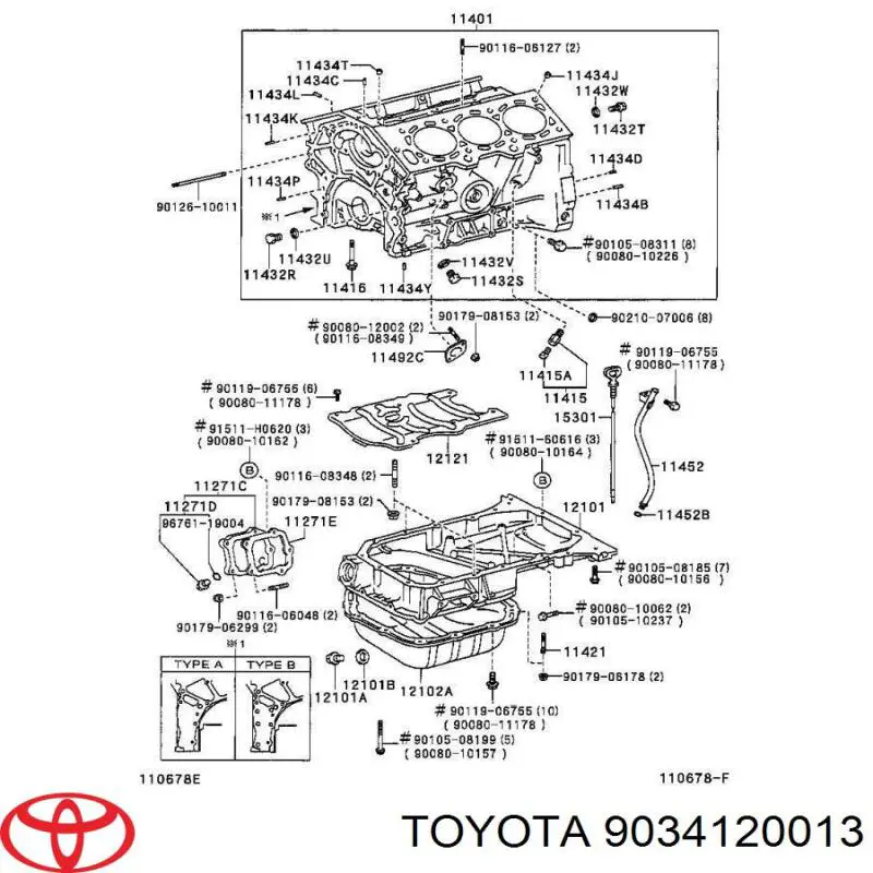 9034120013 Toyota