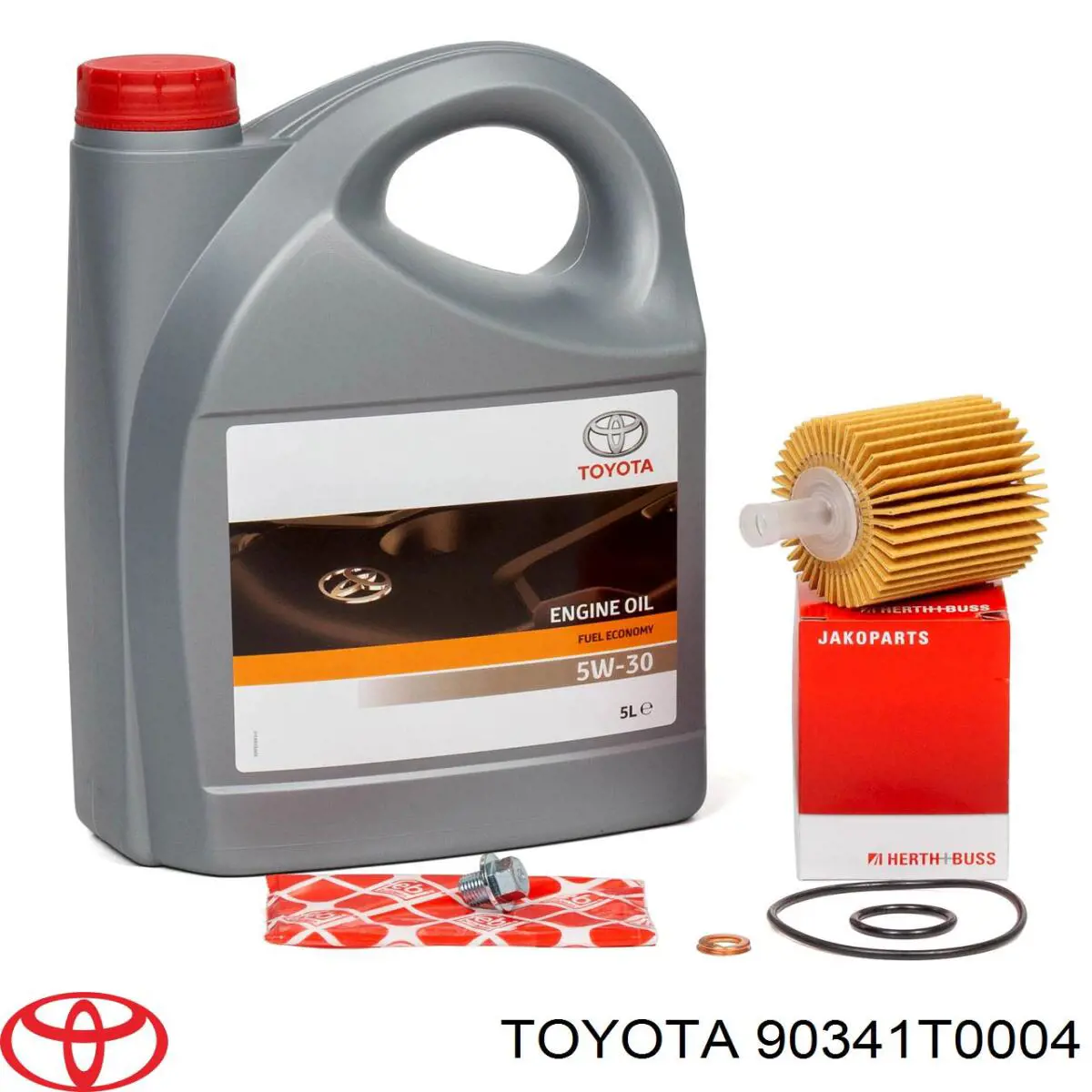 90341T0004 Toyota tapón roscado, colector de aceite