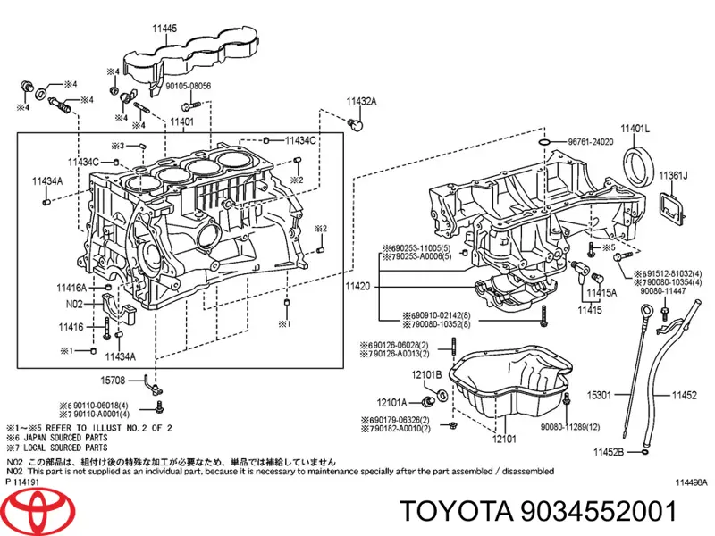  Toyota 9034552001 precio, desde 7,27 EUR