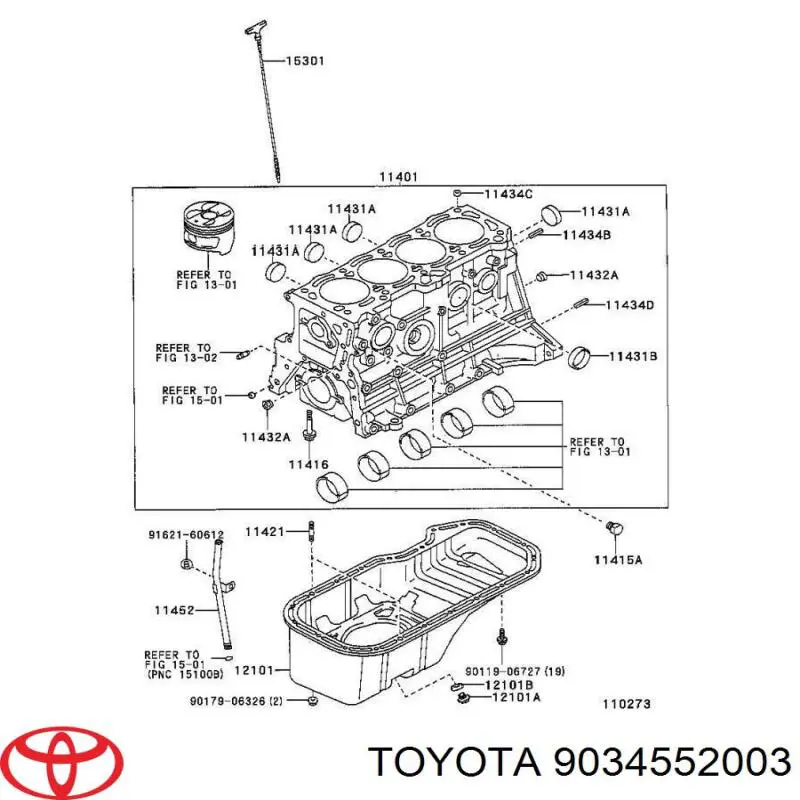  Toyota 9034552003 precio, desde 3,80 EUR