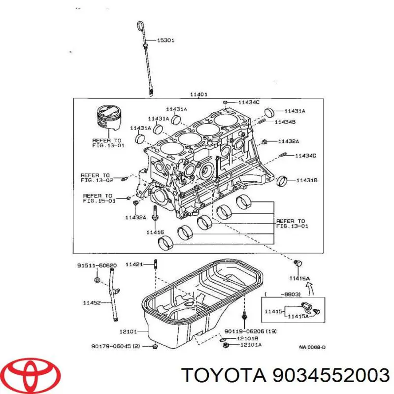 9034552003 Toyota