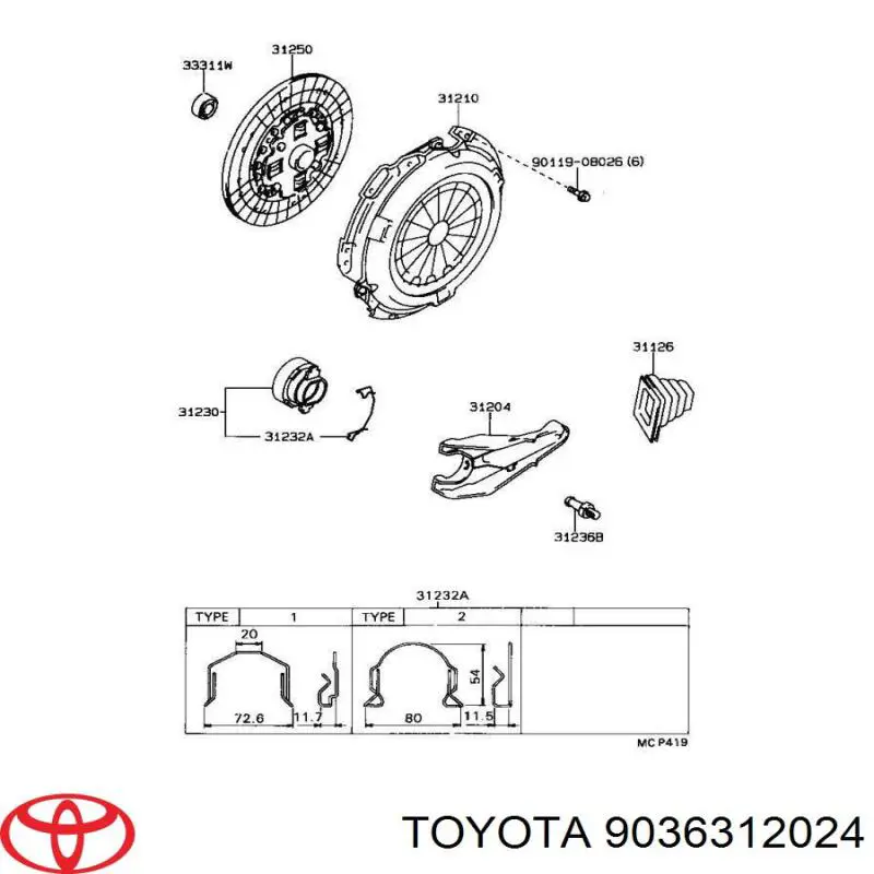 9036312024 Toyota