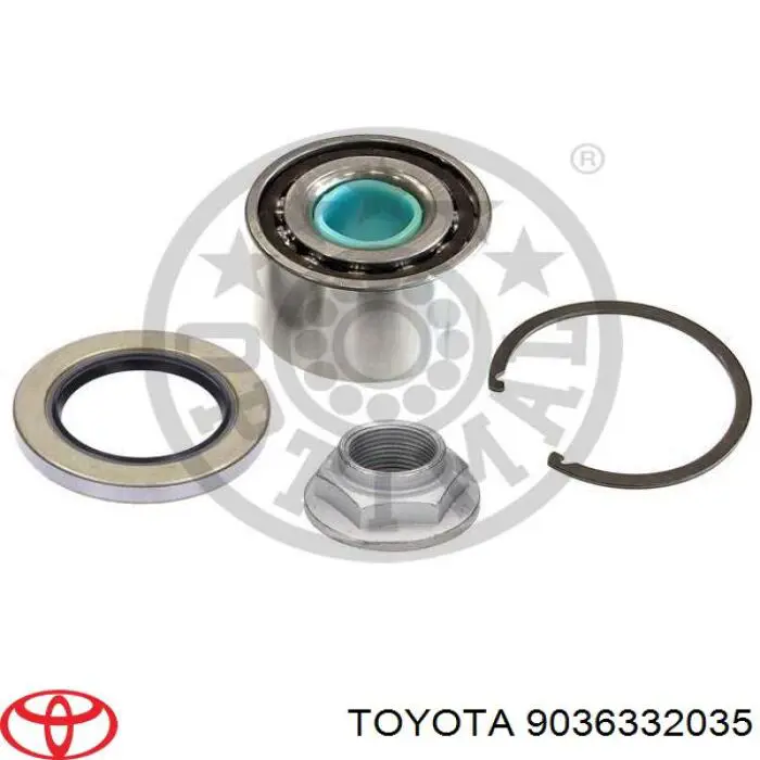 Cojinete de rueda delantero Toyota 9036332035 precio, desde 32,71 EUR