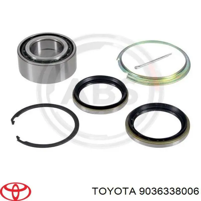 Cojinete de rueda delantero Toyota 9036338006 precio, desde 26,73 EUR