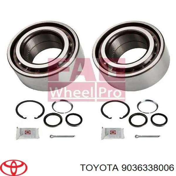 Comprar 9036338006 Toyota Cojinete de rueda delantero