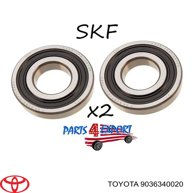 Cojinete de rueda 9036340020 Toyota