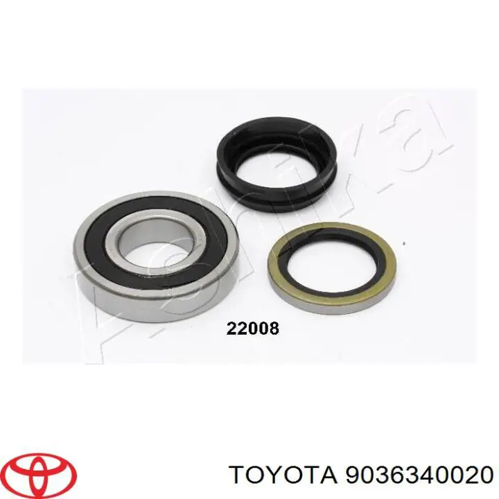 Comprar 9036340020 Toyota Cojinete de rueda trasero