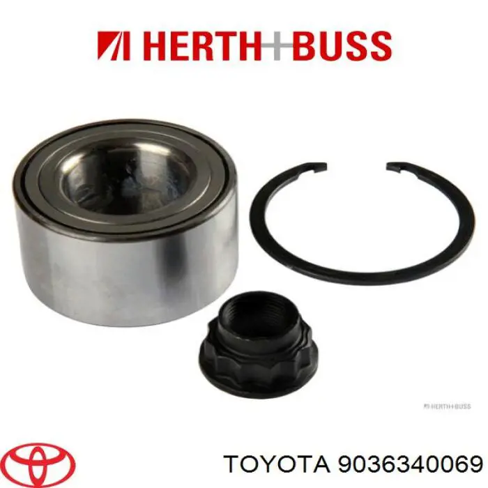 9036340069 Toyota cojinete de rueda delantero