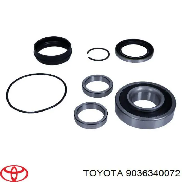 Cojinete del semieje trasero Toyota 9036340072 precio, desde 57,52 EUR