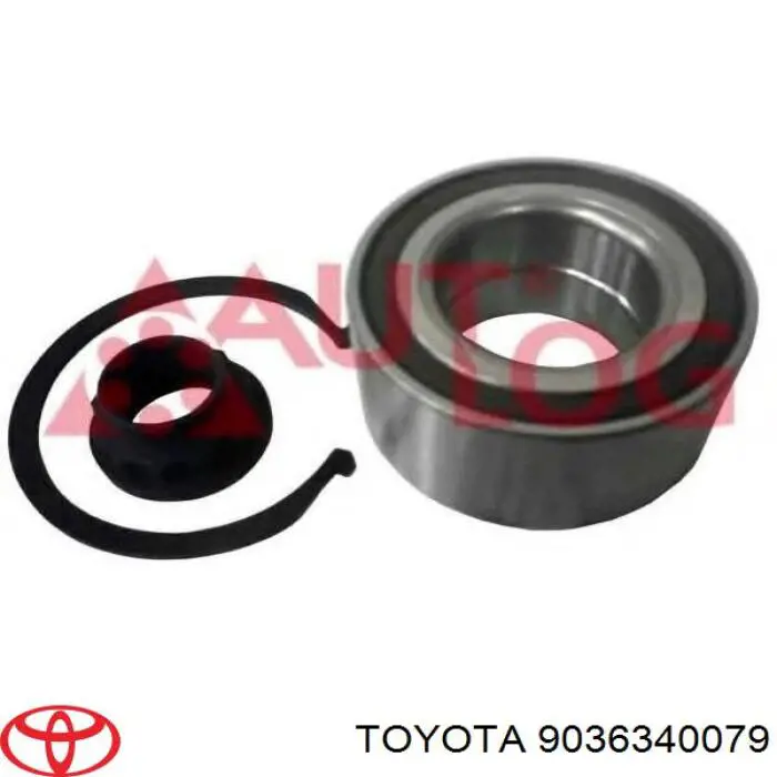 Cojinete de rueda delantero 9036340079 Toyota