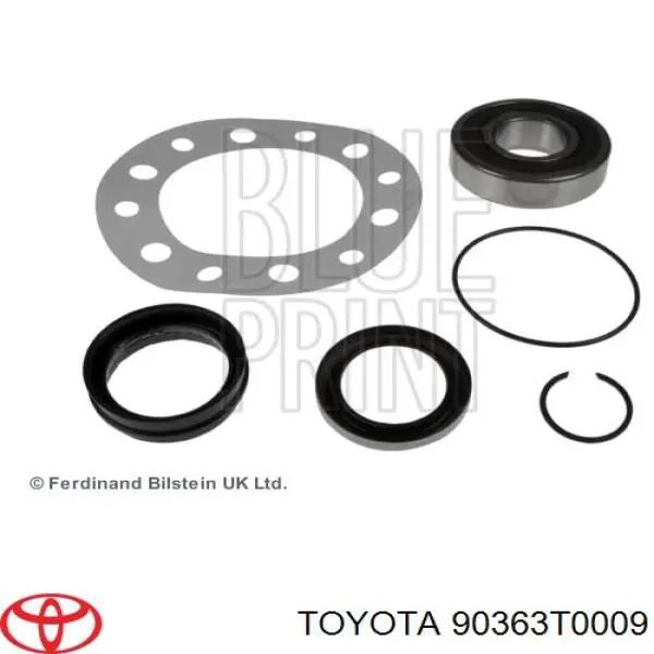 Comprar 90363T0009 Toyota Cojinete de rueda trasero
