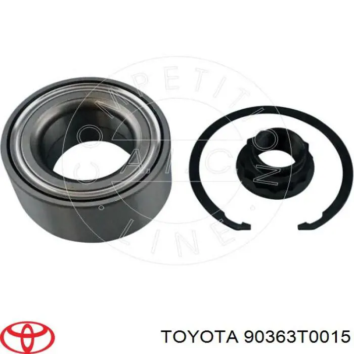 Cojinete de rueda delantero Toyota Corolla E12
