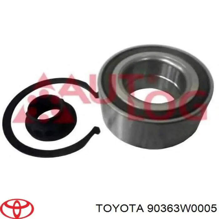 Comprar 90363W0005 Toyota Cojinete de rueda delantero