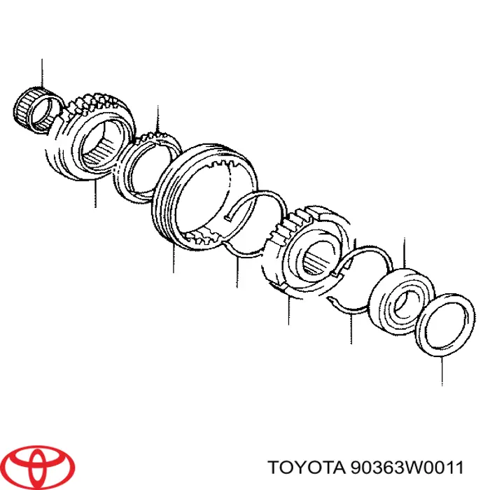 90363W0011 Toyota