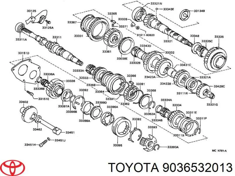 9036532013 Toyota