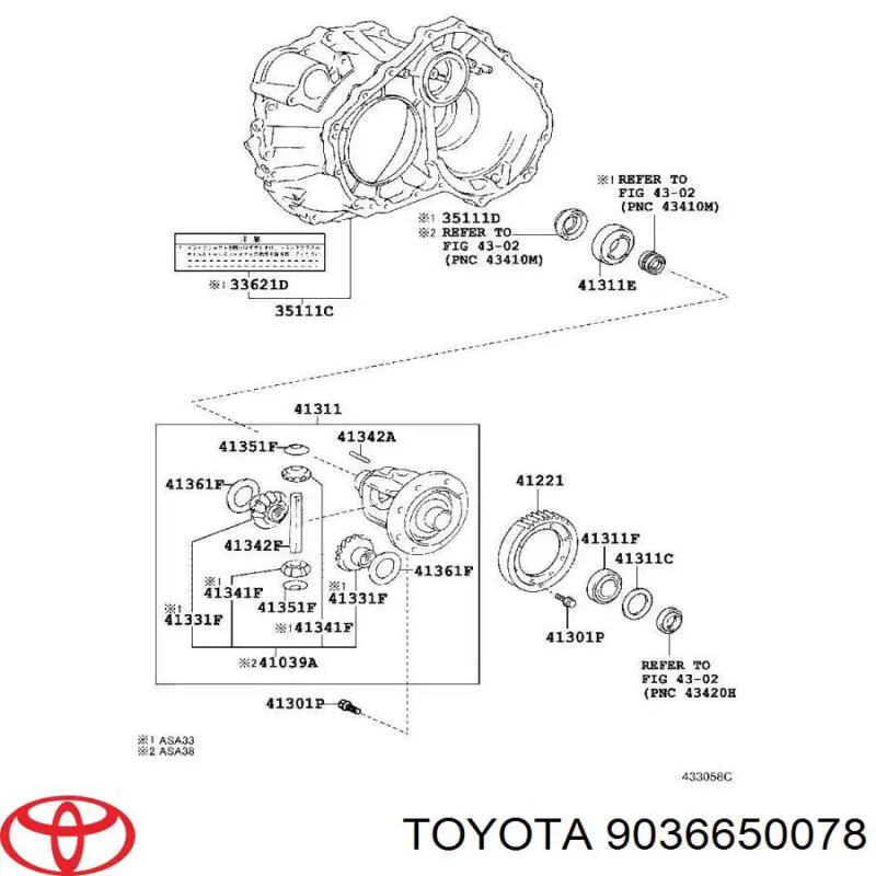 9036650078 Toyota