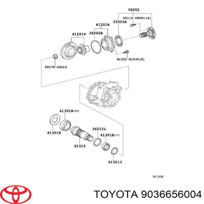 9036656004 Toyota