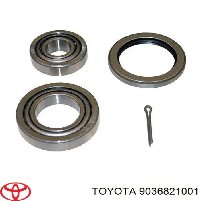 Cojinete exterior del cubo de rueda delantera LM12649 MCB
