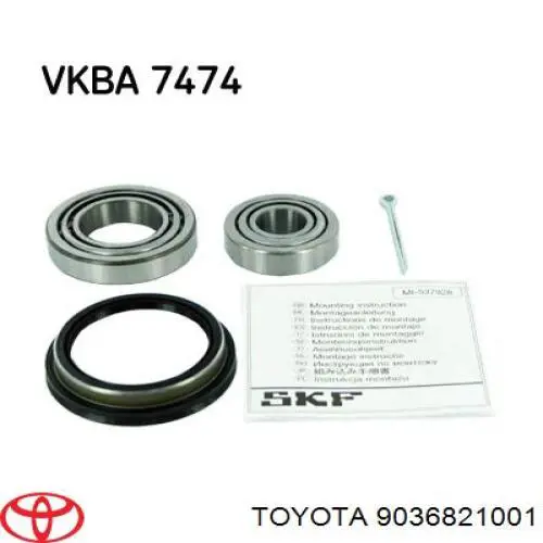 Cojinete exterior del cubo de rueda delantera Mitsubishi MB633087 precio, desde 13,86 EUR