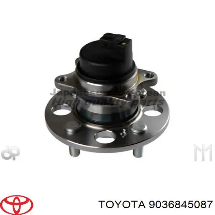 9008036067 Toyota Cojinete exterior del cubo de rueda delantera