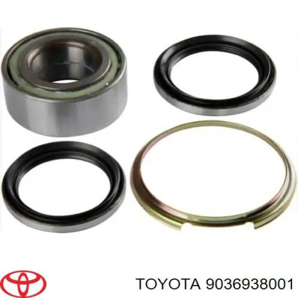 9036938001 Toyota cojinete de rueda delantero