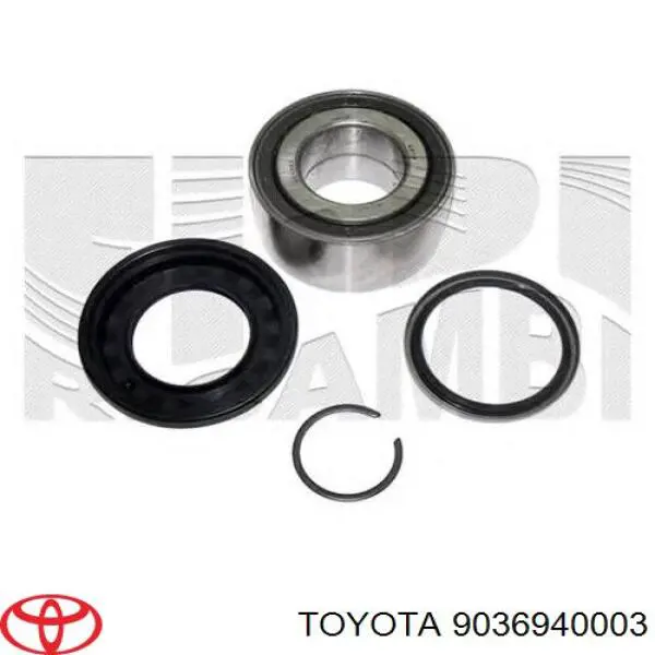 Cojinete de cubo delantero Toyota 9036940003 precio, desde 47,37 EUR