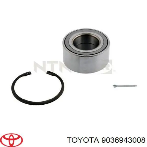 9036943008 Toyota Rodamientos de rueda delantero
