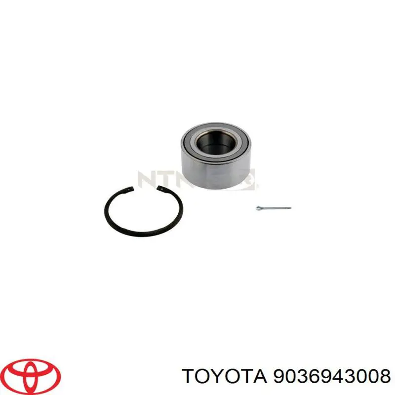 Cojinete de rueda delantero Toyota 9036943008 precio, desde 43,06 EUR