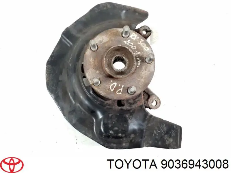 Cojinete de rueda delantero 9036943008 Toyota
