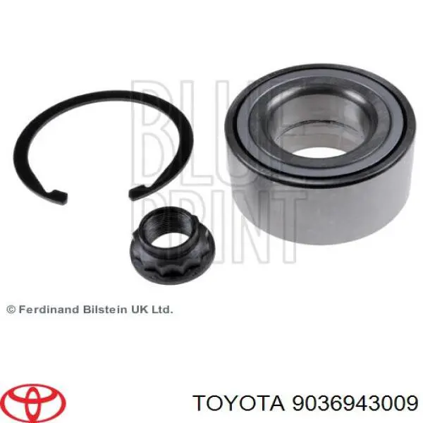 Cojinete de rueda delantero Toyota 9036943009 precio, desde 43,06 EUR