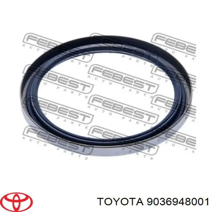 Cojinete del semieje trasero 9036948001 Toyota