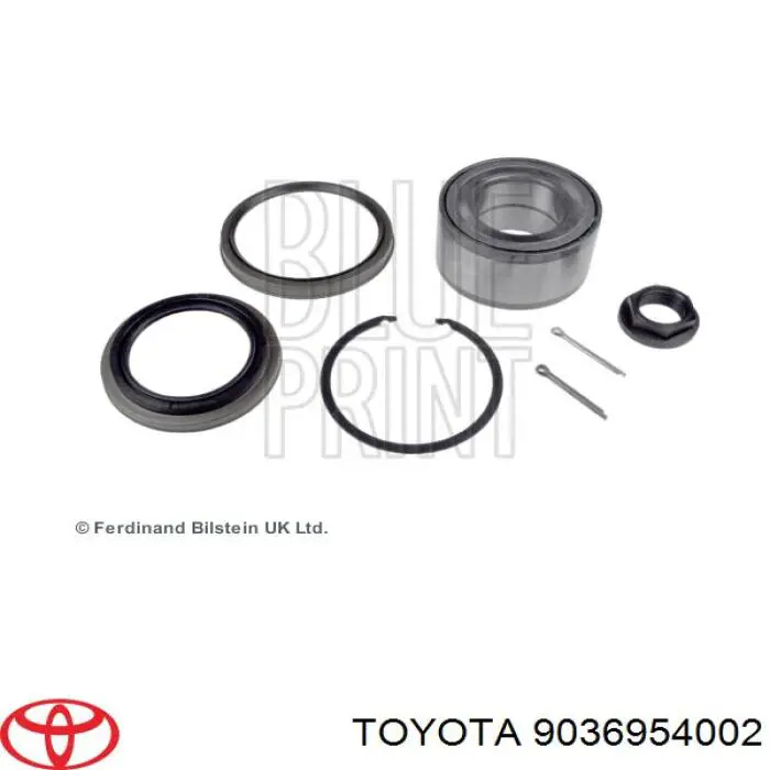 9036954002 Toyota cojinete de rueda delantero