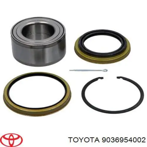 Comprar 9036954002 Toyota Cojinete de rueda delantero