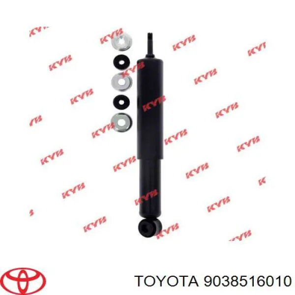 9038516010 Toyota silentblock de amortiguador trasero