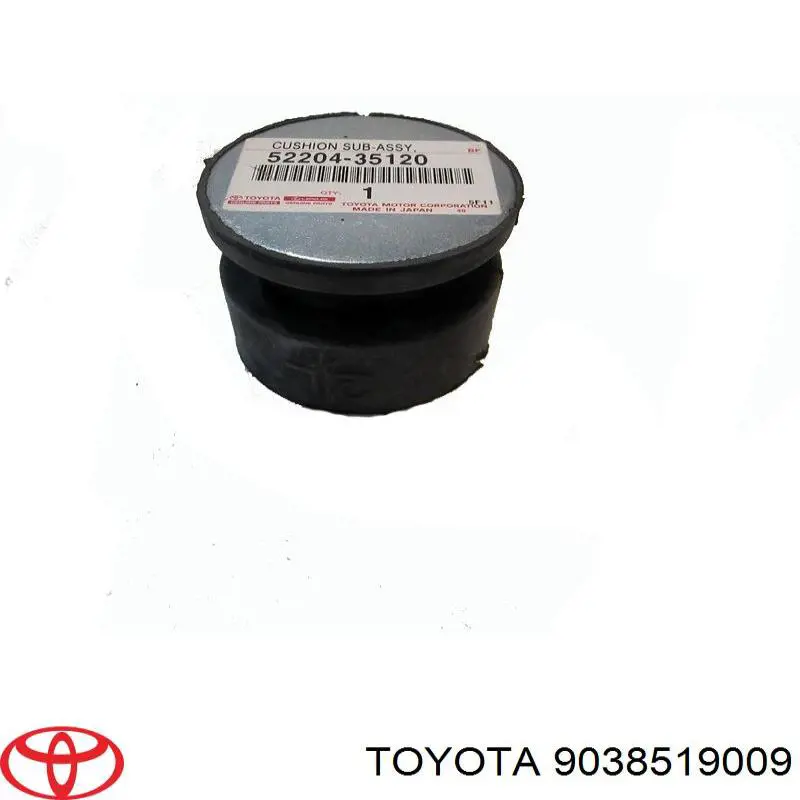 9038519009 Toyota silentblock de amortiguador trasero
