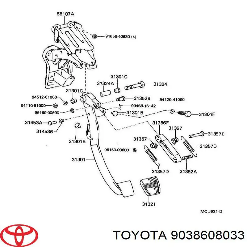  Toyota 9038608033 precio, desde 2,90 EUR