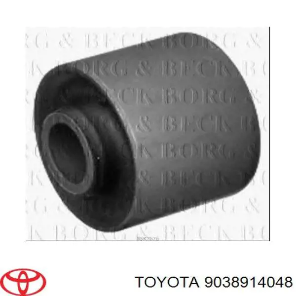 Buje del amortiguador delantero 9038914048 Toyota