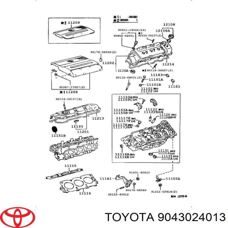 9043024013 Toyota 