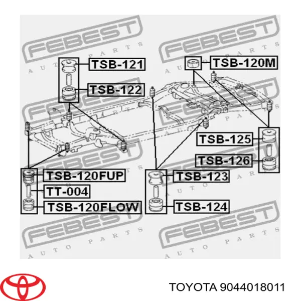 9044018011 Toyota