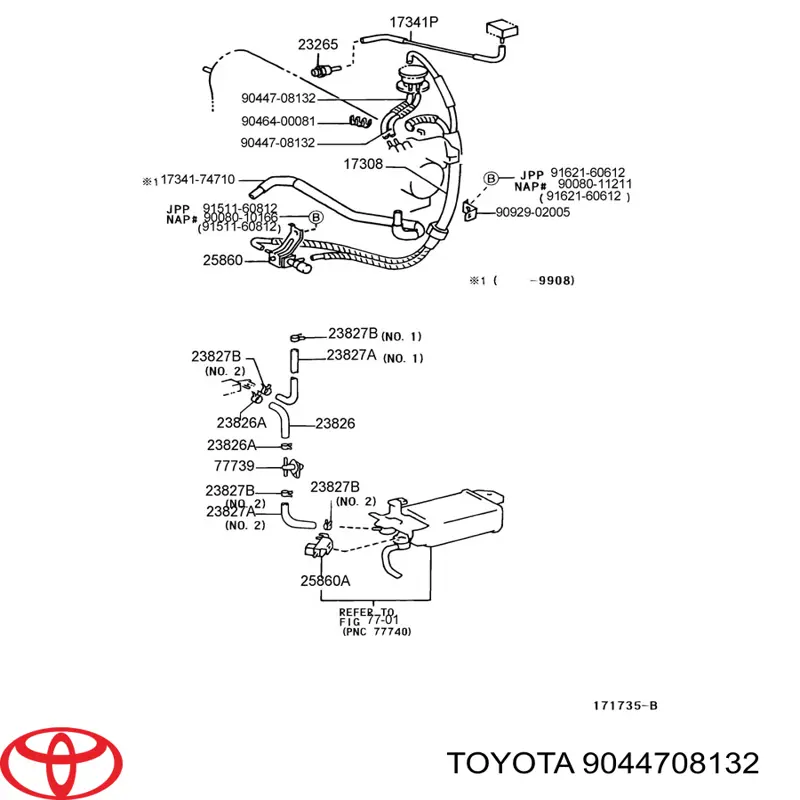 9044708132 Toyota