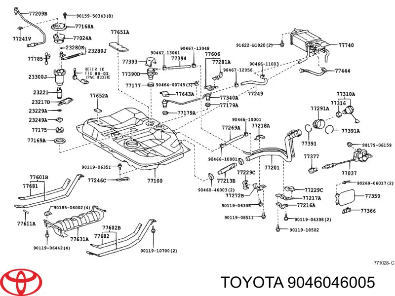 Toyota 9046046005 precio, desde 4,68 EUR