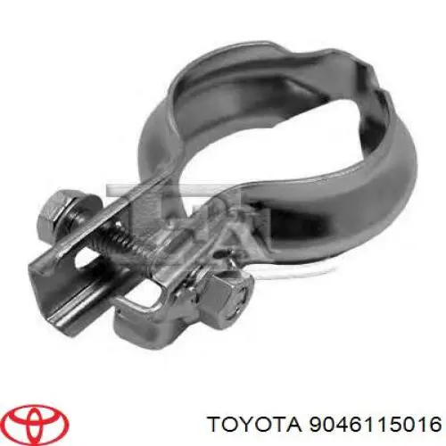 9046115016 Toyota abrazadera de sujeción delantera