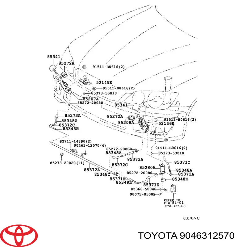 9046312570 Toyota