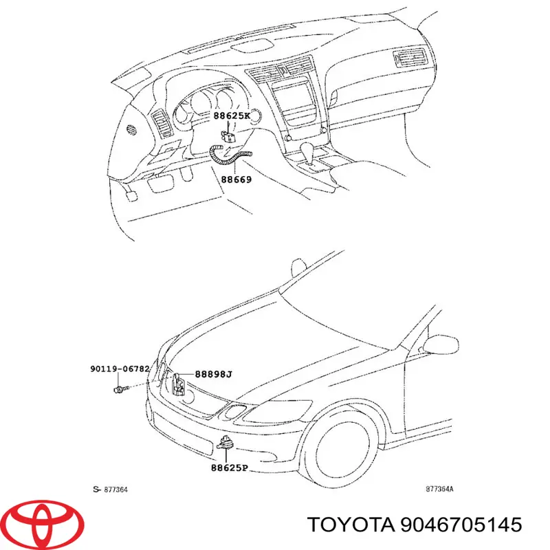 9046705145 Toyota