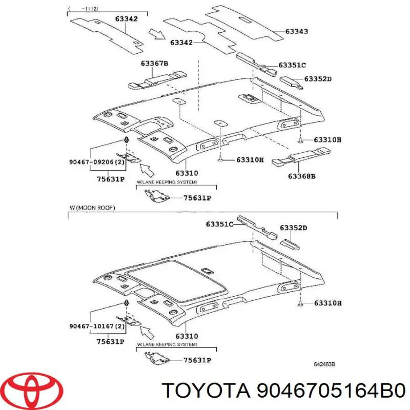  Toyota 9046705164B0 precio, desde  