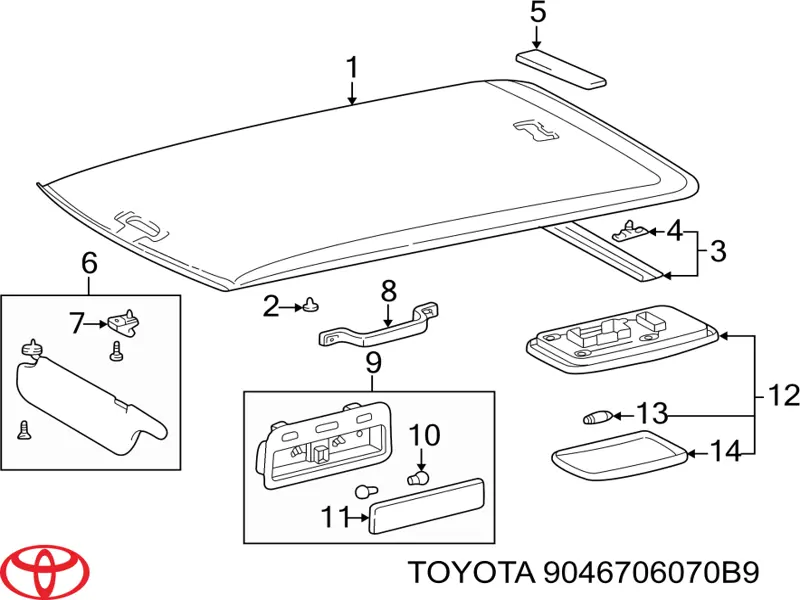 9046706070B9 Toyota