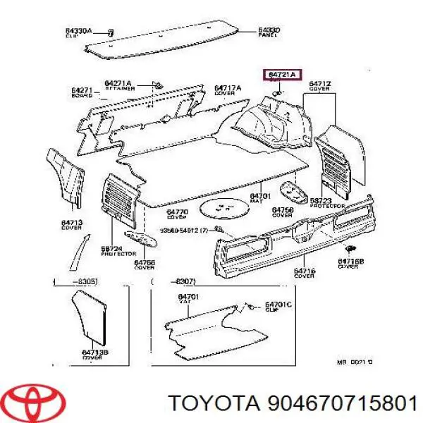  Toyota 904670715801 precio, desde 2,63 EUR