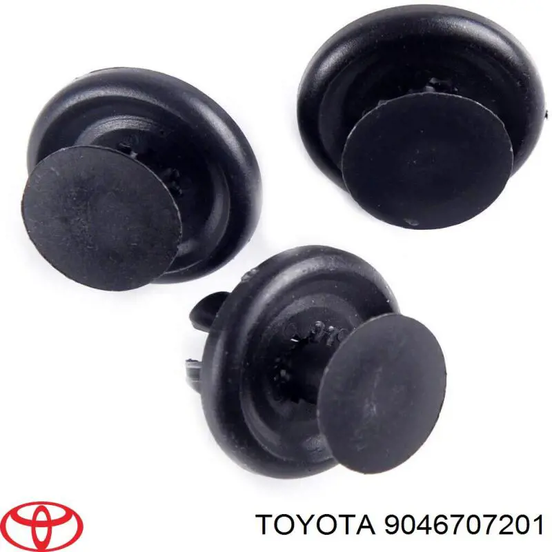 9046707201 Toyota clips de fijación de parachoques trasero