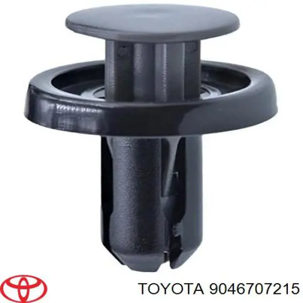 9046707215 Toyota clips de fijación de pasaruedas de aleta delantera